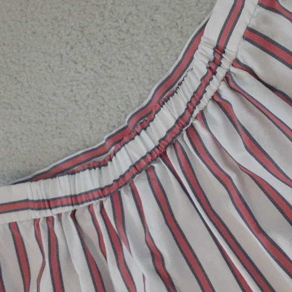 Draper James Ruffled hem Skirt. Red white and blue. Size medium - Picture 3 of 10
